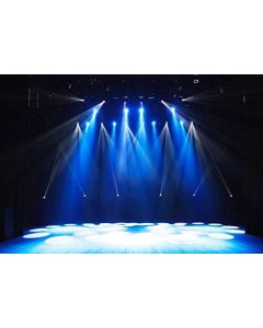 Yeele 8x6ft Free Stage Concert Backdrop Night Show Entertainment Disco Party Club Spotlight Lights Background for Photography Adult Portrait Photo Booth Video Shooting Vinyl Studio Props