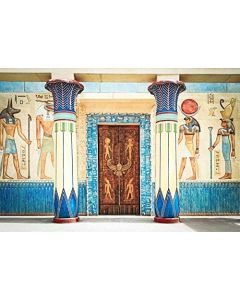 Yeele 10x8ft Ancient Egyptian Fresco Photography Backdrop Vinyl Shrines Mural Religion Totems Stone Wall Painting Photo Background History Culture Heritage Relic for Photo Video Shoot Studio Props