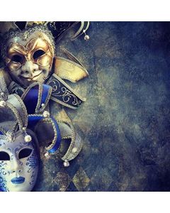 Yeele 7x7ft Mask Masquerade Backdrop Disguise Carnival Pictures Photography Background Room Interior Decoration Girl Boy Adults Portraits Photo Shoot Vinyl Wallpaper Photocall Studio Props